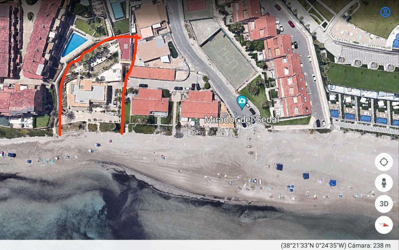 Excepcional Apartamento Loft A Pie De Playa En Chalet Roquetes Alicante Kültér fotó