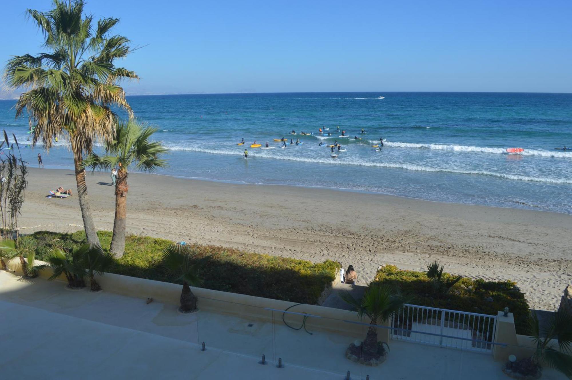 Excepcional Apartamento Loft A Pie De Playa En Chalet Roquetes Alicante Kültér fotó