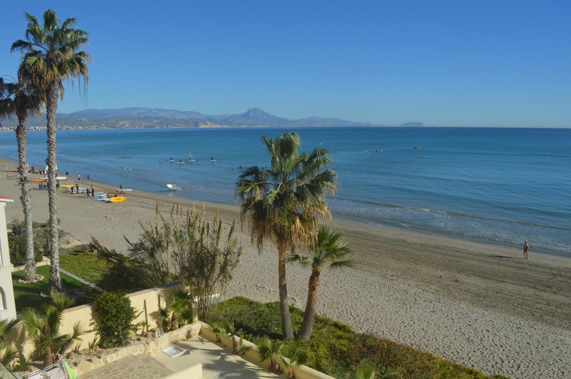 Excepcional Apartamento Loft A Pie De Playa En Chalet Roquetes Alicante Kültér fotó