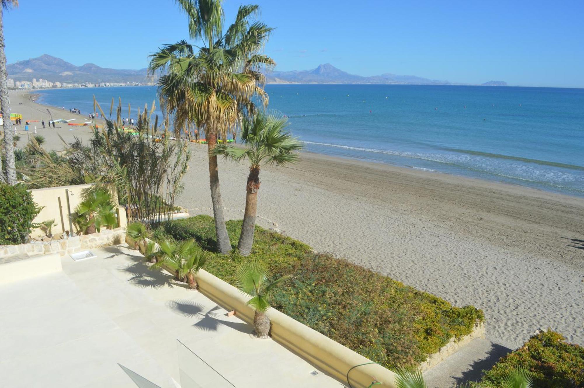Excepcional Apartamento Loft A Pie De Playa En Chalet Roquetes Alicante Kültér fotó