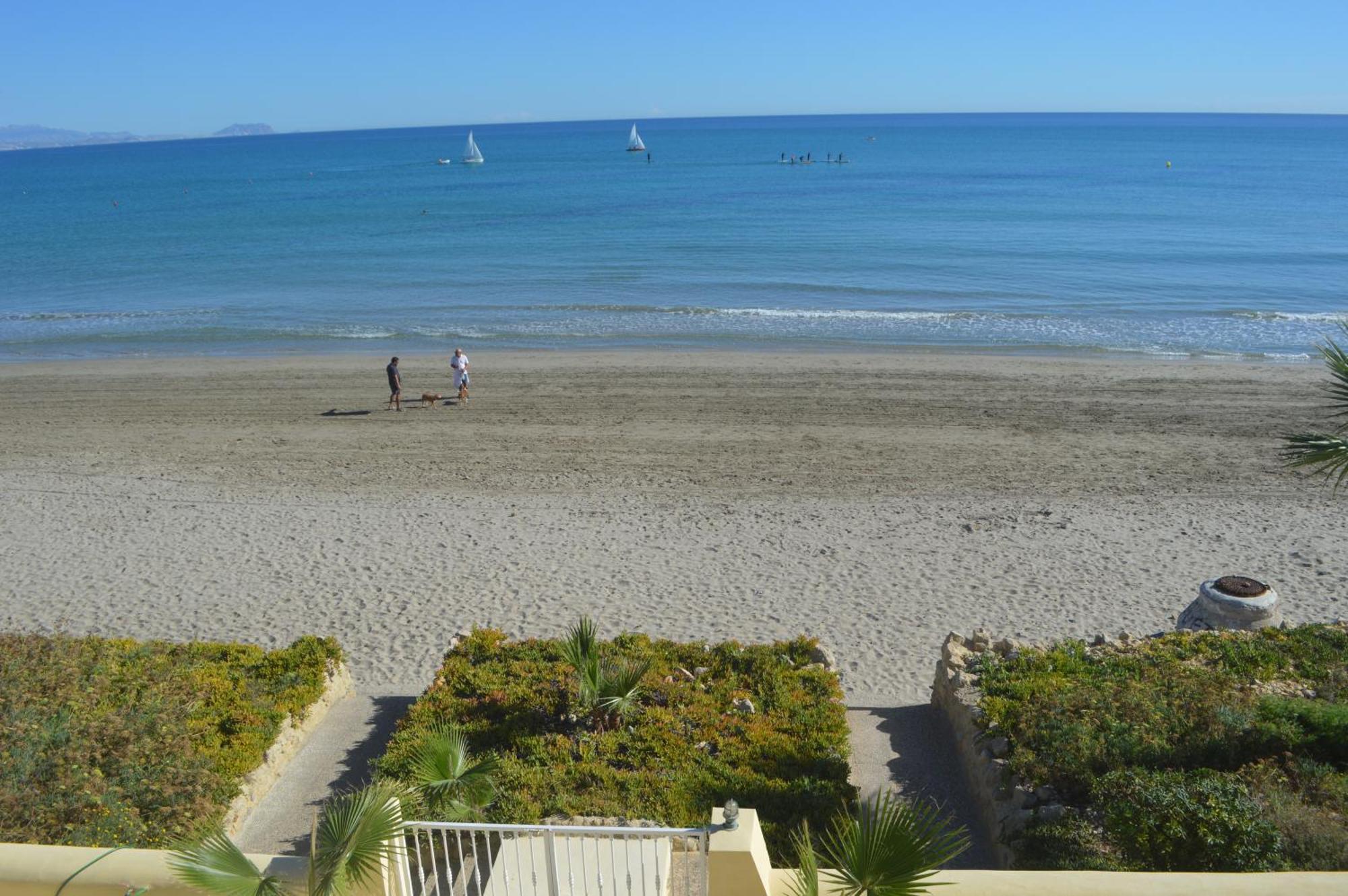Excepcional Apartamento Loft A Pie De Playa En Chalet Roquetes Alicante Kültér fotó